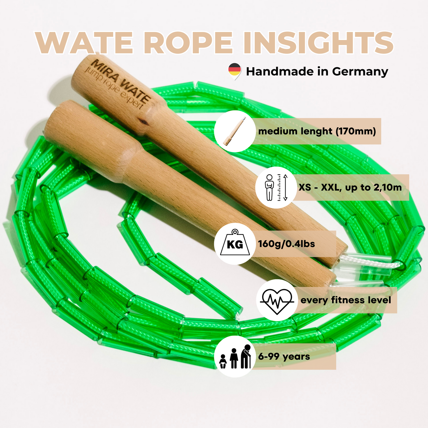 hope WATE ROPE + Introvideo (160g)