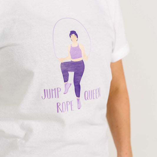 Jump Rope Queen Organic T-Shirt