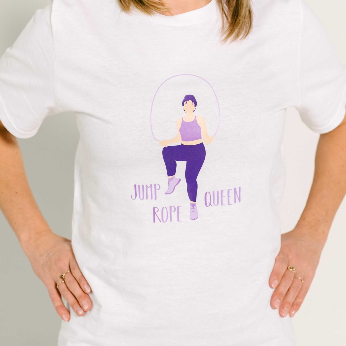 Jump Rope Queen Organic T-Shirt