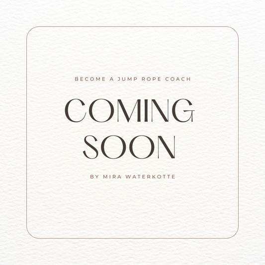 become a jump rope coach