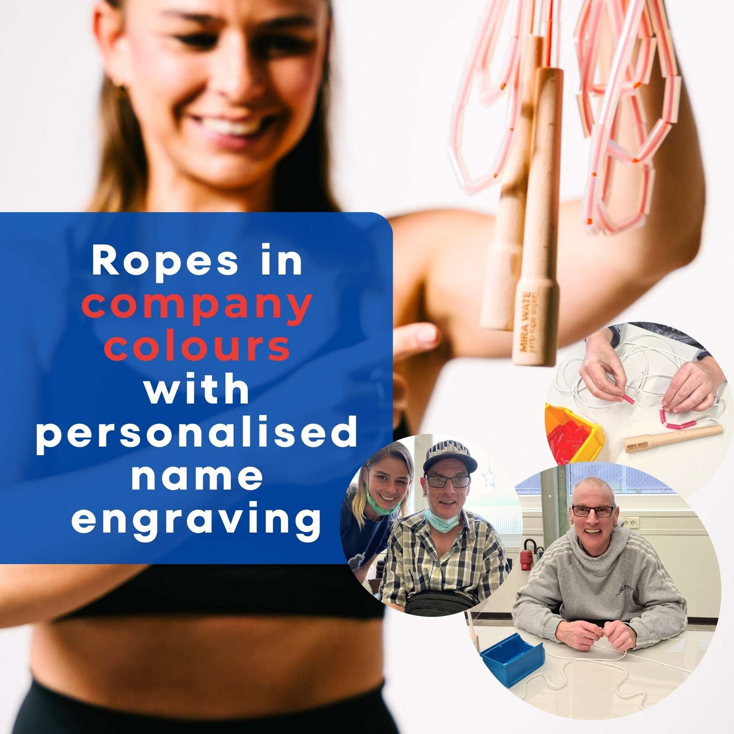 Unique Team Gift with your name? Discover WATE ROPE!