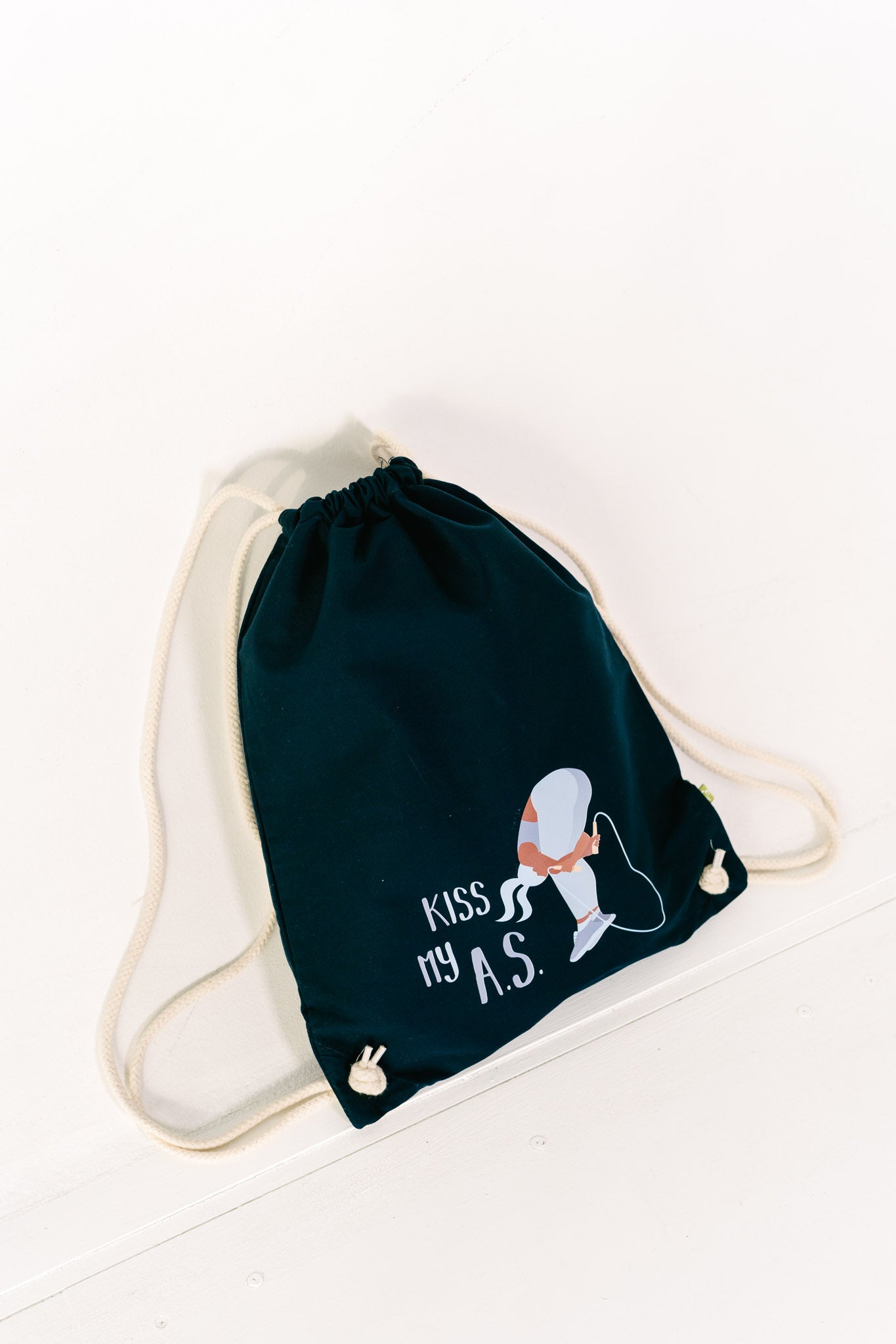 High Qualität gym bag „bag "Kiss my A.S."