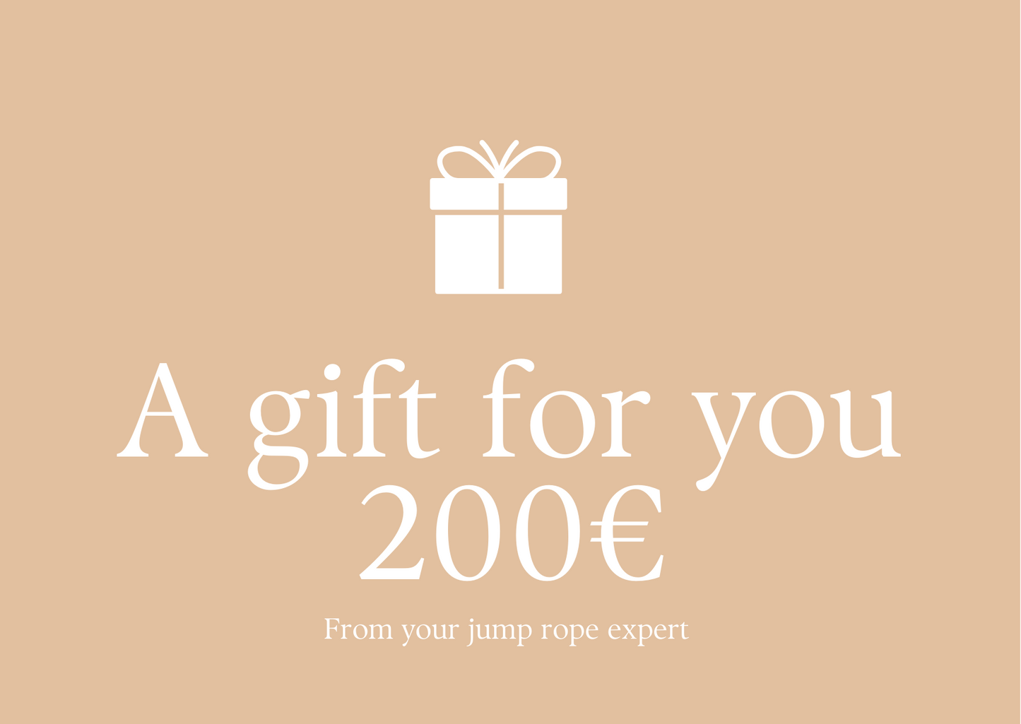 Jump Rope Gift Cards